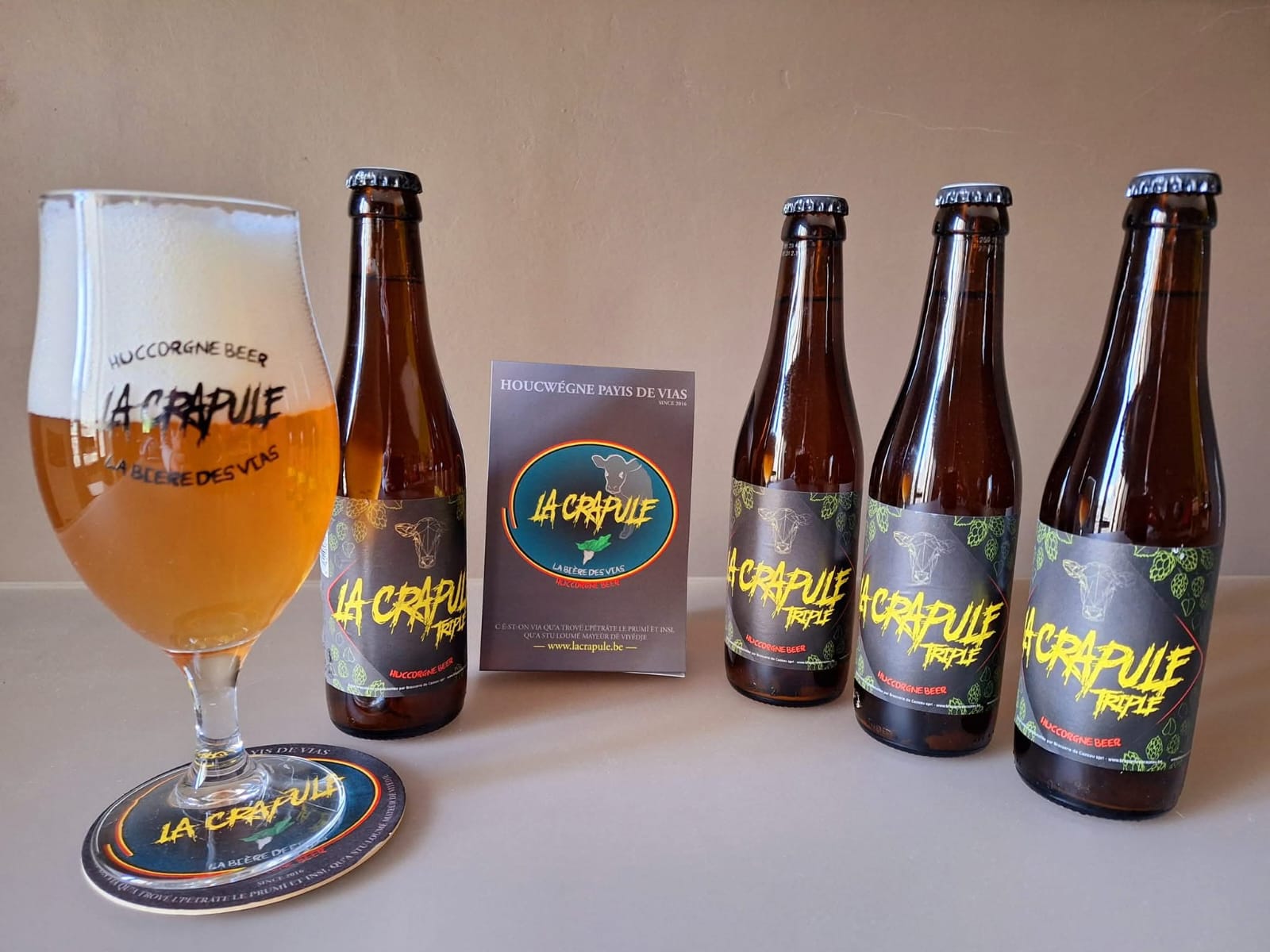 Gamme des bières La Crapule