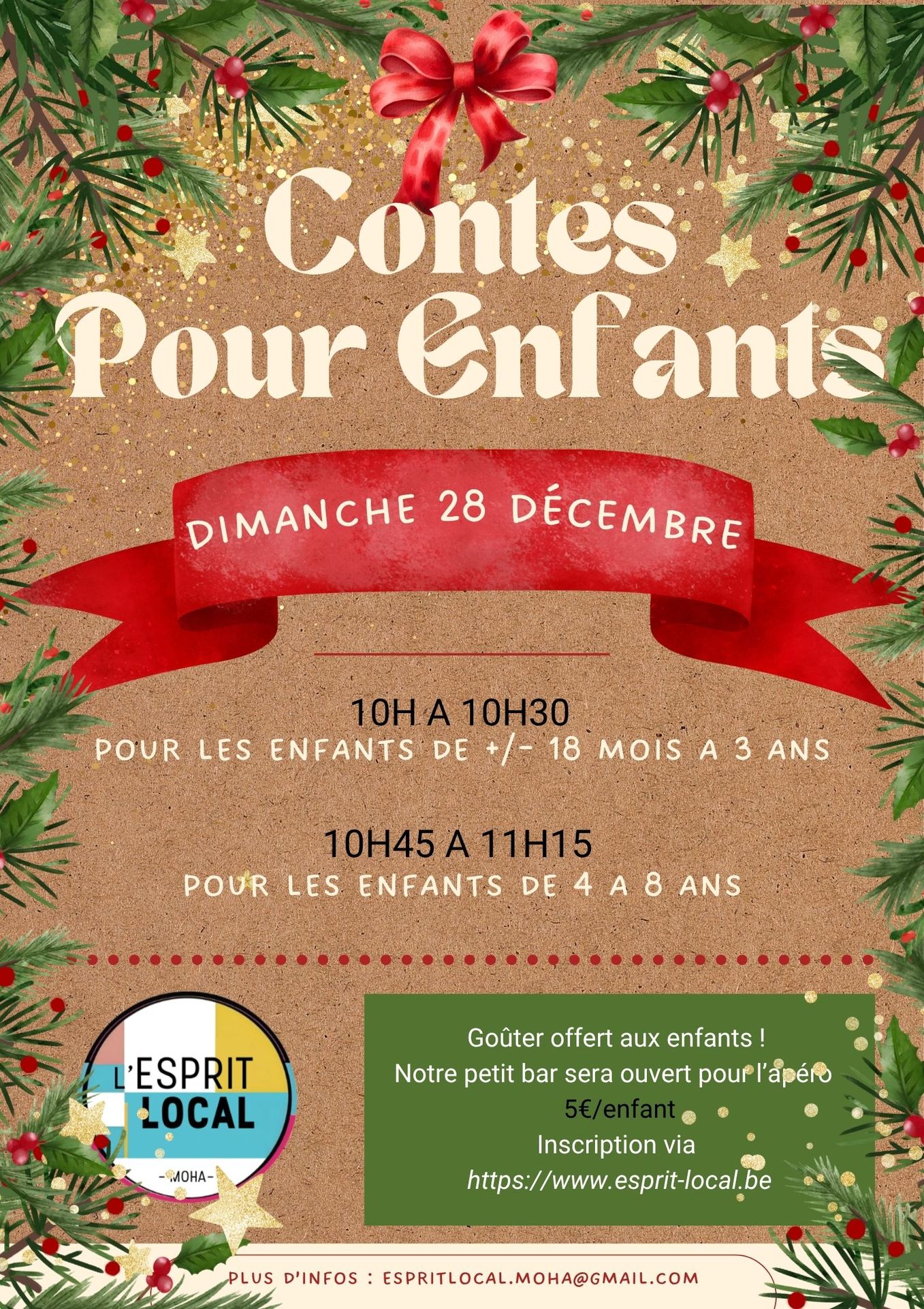 affiche atelier lecture contes