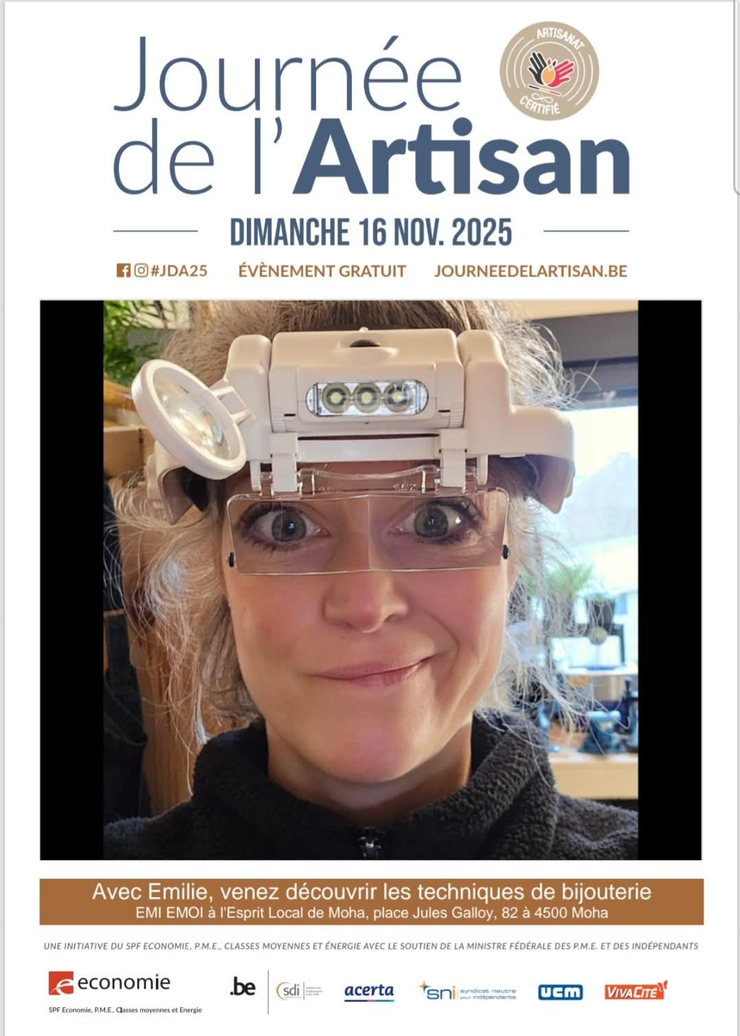 Affiche Emi Emoi journée artisan