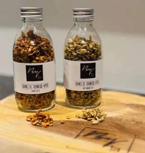 Graines de tournesol Apéro - Curry-Romarin 100gr